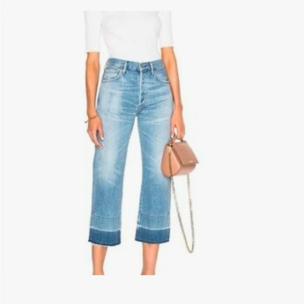 Citizens Of Humanity Light Blue Ankle Jeans